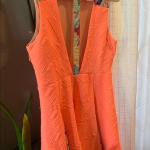 Nasty Gal. medium. Side zip cute mini.